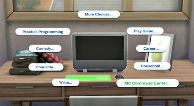 Mod Centre de Commande Sims MC