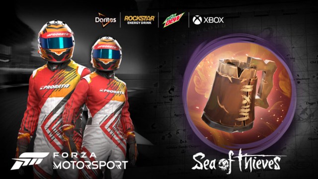 Premios de Forza Motorsport y Sea of ​​Thieves en la promoción Xbox x Rockstar Energy