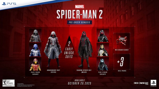 Bonificación por reserva de Spider-Man 2