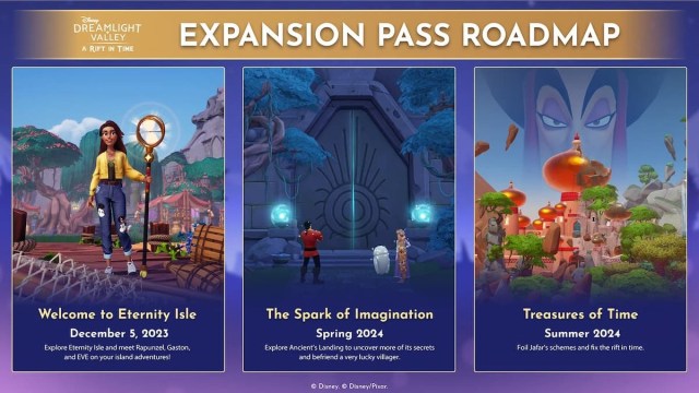 Hoja de ruta del pase de expansión de Disney Dreamlight Valley: una falla en el tiempo