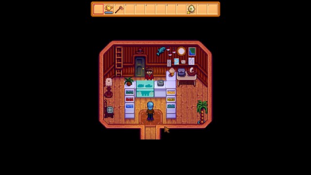 Tienda de Willy de Stardew Valley