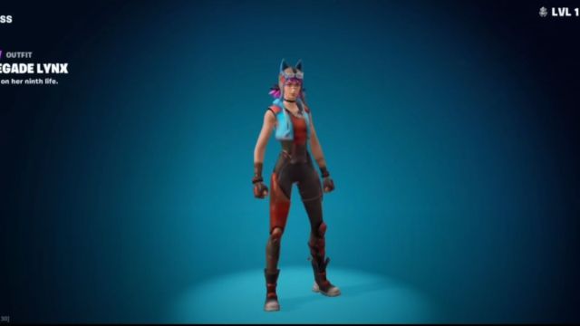 Piel de lince renegado en Fortnite