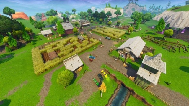 punto de aterrizaje de campo fortnite Y fatal