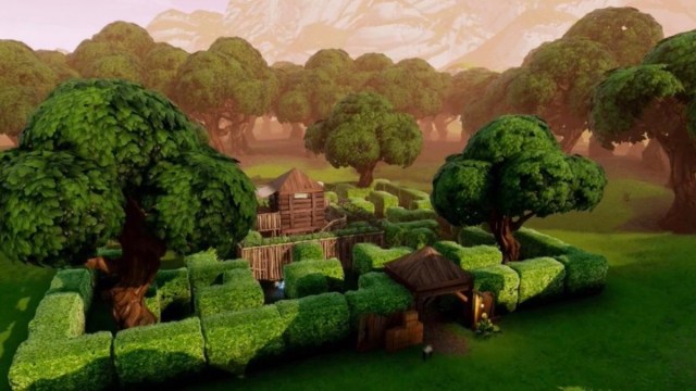 Ubicación de aterrizaje de Fortnite OG Wailing Woods