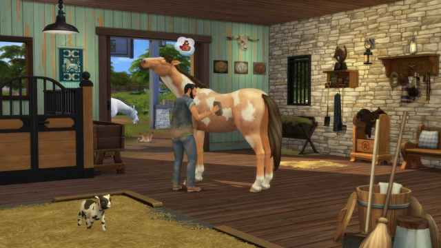 Arte clave de Los Sims 4: Paquete de expansión Horse Ranch