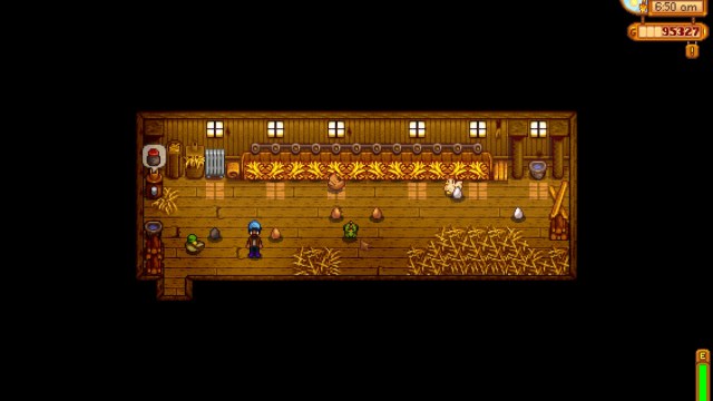 Gallinero interior de lujo para mascotas Stardew Valley