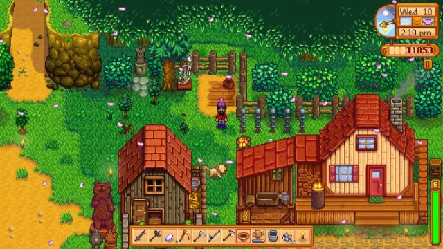 Pararrayos de Stardew Valley de cuarzo refinado