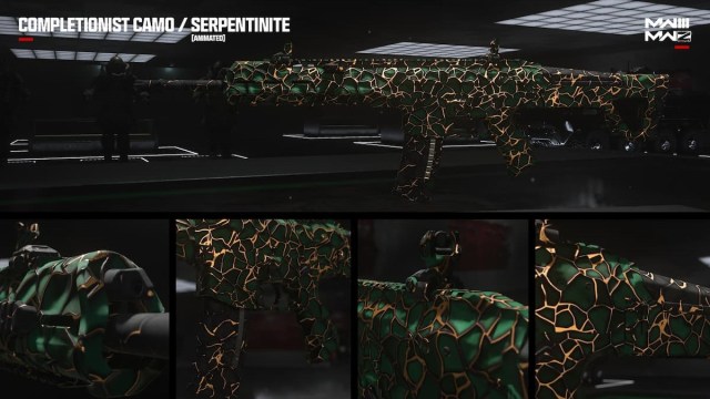 Camuflaje de dominio de serpentinita en MW3