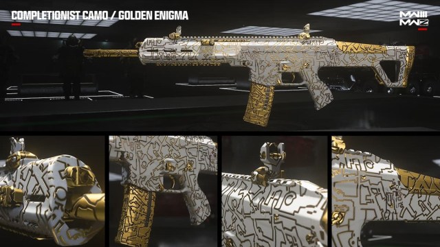 Camuflaje de dominio Golden Enigma en MW3