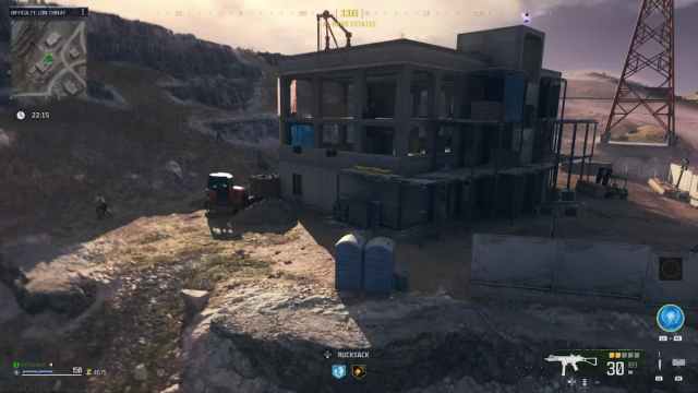 Sitio de construcción en Modern Warfare 3 Zombies