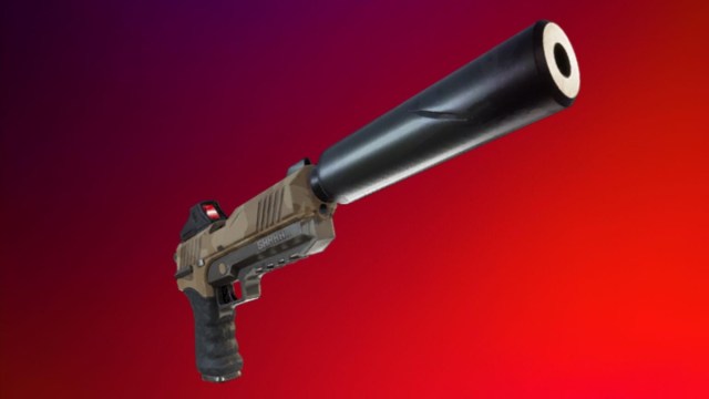 pistolet supprimé fortnite