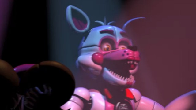 Ubicación de la hermana FNAF, que es Funtime Foxy