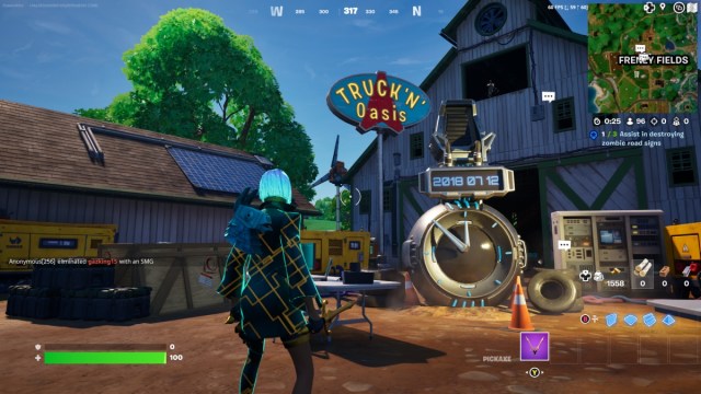 El mapa de Fortnite cambia los avances de Time Machine