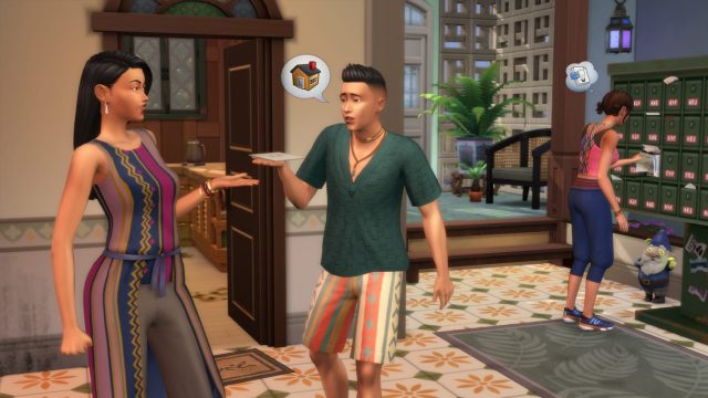 Unidades multifamiliares en Los Sims 4