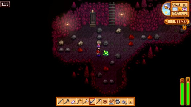 Nodo radiactivo de Stardew Valley