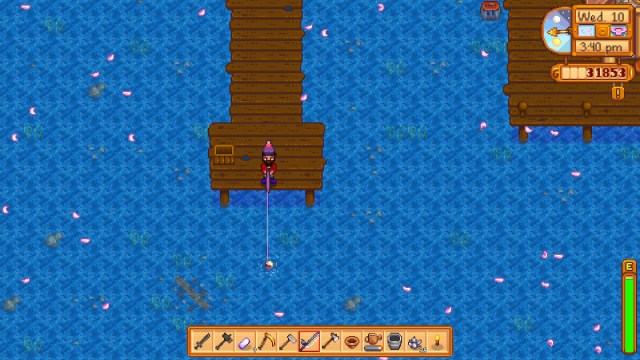 Pulpo del muelle de la playa de Stardew Valley