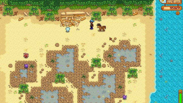 Azada de arcilla con lugar de artefacto de Stardew Valley