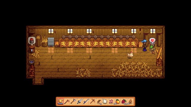 Pluma de la amistad del pato de Stardew Valley