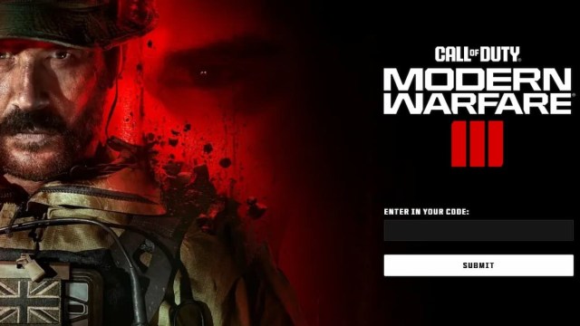 Canjear un código en Modern Warfare 3