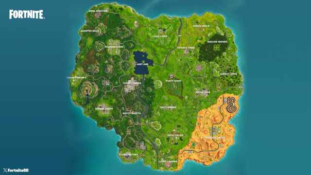 Actualización del mapa de la temporada 5 del Capítulo 4 de Fortnite