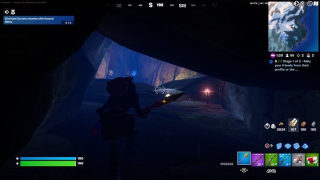 cueva secreta fortnite 1