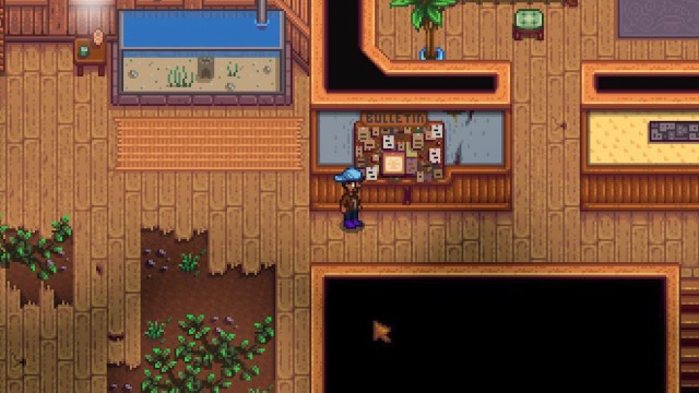 Tablón de anuncios del Centro Comunitario Stardew Valley