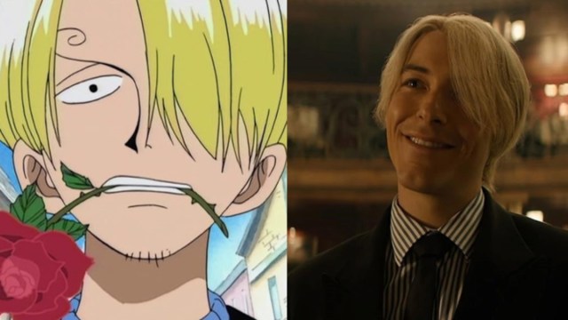 Sanji en One Piece Anime vs Live Action