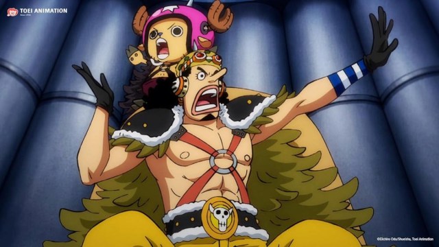 Usopp y Chopper en el anime One Piece