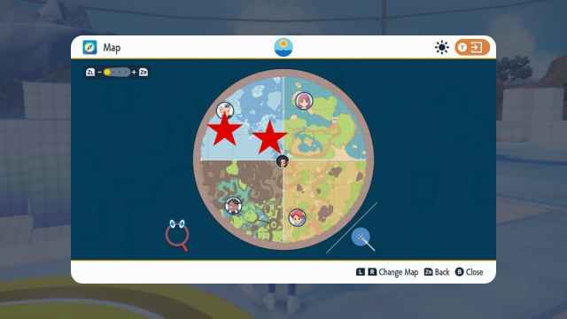 Ubicación de Scorbunny en Indigo Disk