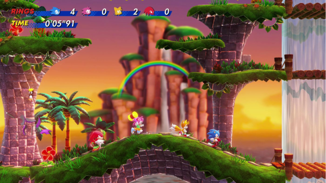 Jugabilidad de Sonic Superstars en PlayStation 5