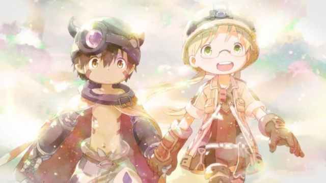 Riko y Reg en Made in Abyss