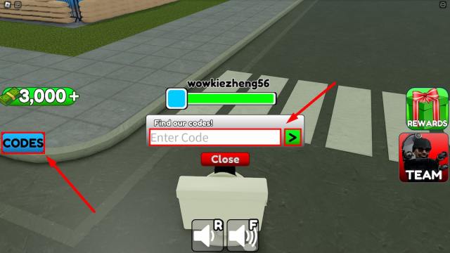 Cómo canjear códigos en la experiencia Skibi World Roblox