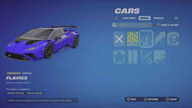 Lamborghini en Fortnite Capítulo 5