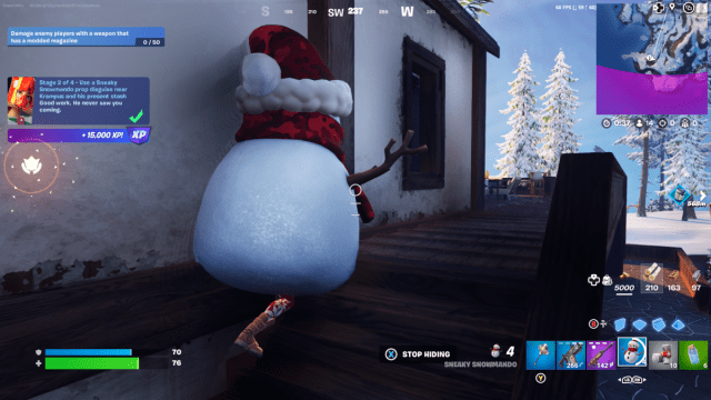 Snowmando se cuela en Fortnite