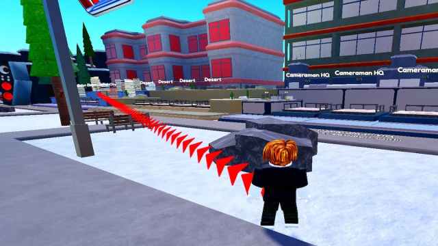 Captura de pantalla del juego Toilet Tower Defense en Roblox.