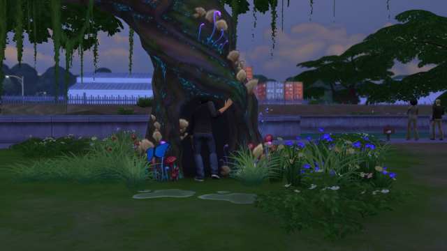 Sims 4 frijoles mágicos, sims 4 árbol mágico