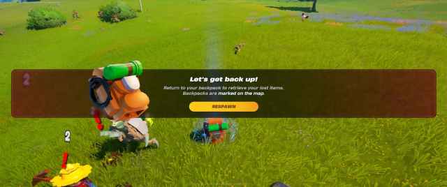 morir en LEGO Fortnite