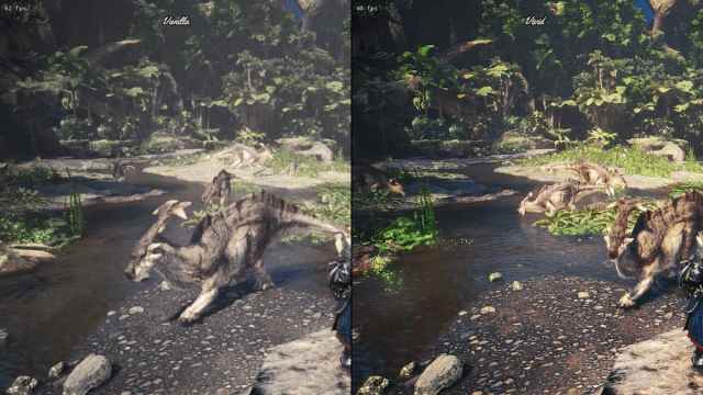 Comparación de mods UHG Shader Monster Hunter World