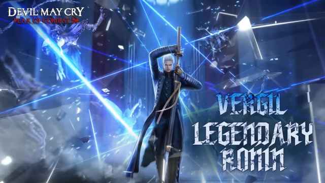 El legendario Vergil Ronin en DMC Peak of Combat