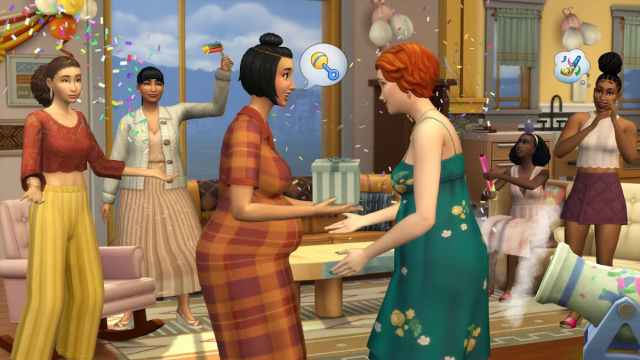 Sim embarazada en Los Sims 4