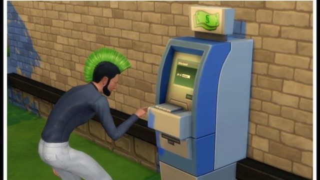 Mod de cajero automático y tarjeta de crédito en Los Sims 4