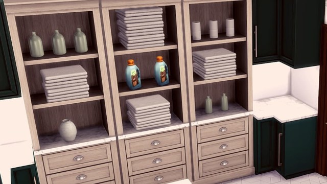 Juego de toallas Mod Sims 4