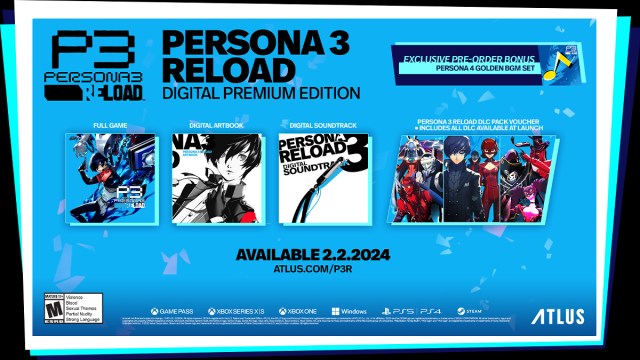 Persona 3 Recarga Edición Digital Premium