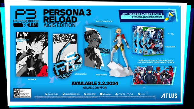 Persona 3 Recargar Edición Aigis