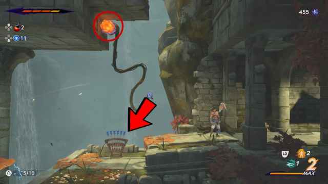 Encontrar flechas en Prince of Persia: The Lost Crown