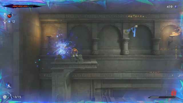 Usando la sombra del Simurgh en Prince of Persia: The Lost Crown