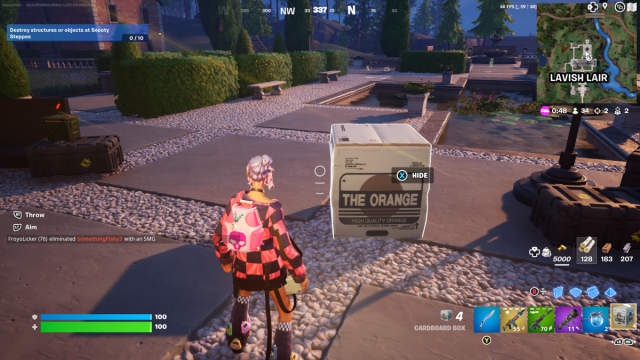 cajas de carton fortnite