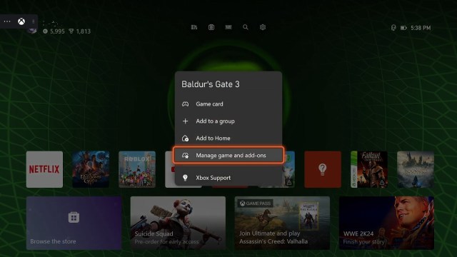 obligar a un juego a buscar actualizaciones en Xbox Series X y Series S