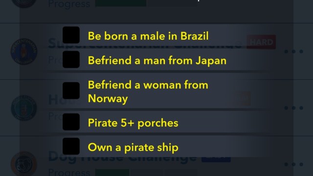 Los objetivos del desafío One Peace en BitLife.