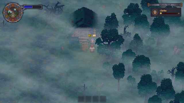 Niebla forestal en Graveyard Keeper.